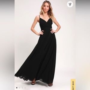 Lulus all about love maxi dress